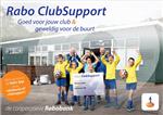 HSV Ons Genoegen doet mee aan Rabo ClubSupport